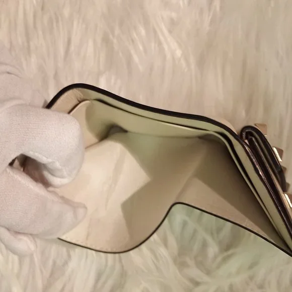 VGUC Valentino Garavani Rockstud Compact Wallet (w/ Auth, Care & RFID Cards) - Picture 10 of 12